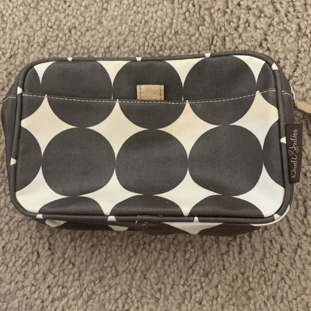 Used cosmetic bag